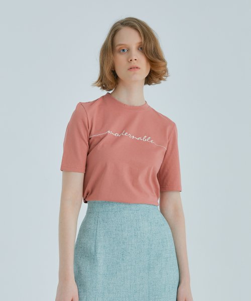 Cotton Basic T-Shirt - PINK
