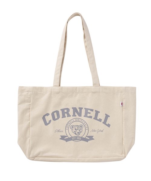 Cornell Big Red Vintage Bear Eco Bag_Oatmeal