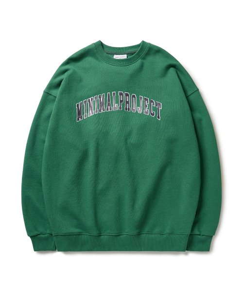Signature Arch Logo Man to Man MMT127 [GREEN]