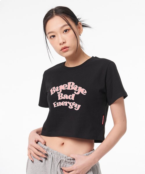 [ATW] Bye Bye Bad Energy Crop Short Sleeve T-shirt