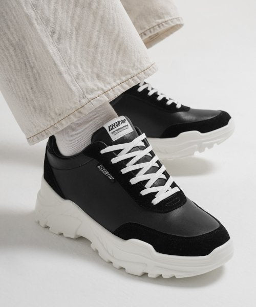 HT4600-BK 8cm Height Ugly Shoes Geo Black [240~280MM]