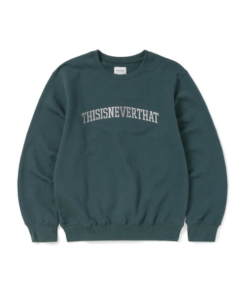 Arch-Logo Crewneck Indigo
