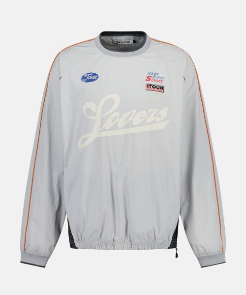 Lovers Golf Pullover Light Gray