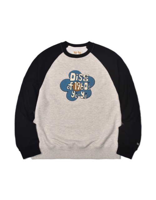Flower Logo Crewneck - Black