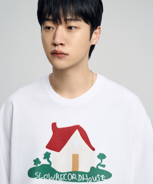 House Short Sleeve T-Shirt_White
