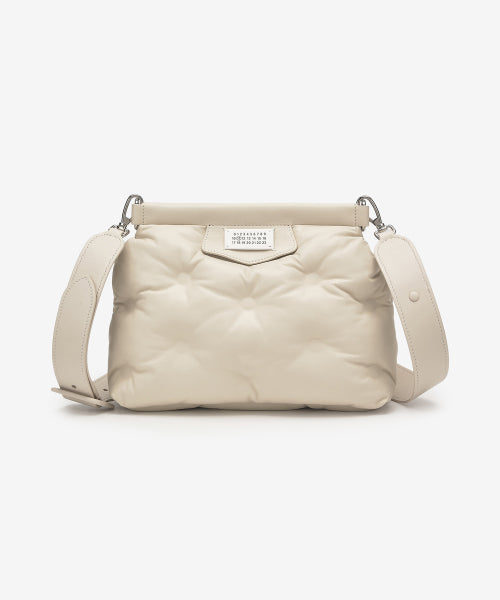 Small Glam Slam Classic Shoulder Bag - Grey / SB1WG0028P4300H9677 