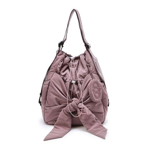 [RUBAN] Purple Pink Ribbon Backpack and Shoulder Bag L AABA5E901P3