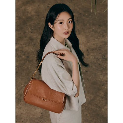 Nora Shoulder Bag (Brick)