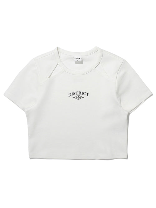 Women's Basic Short Sleeve T-Shirt (White)