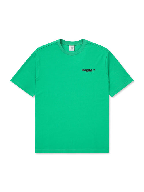 Main Crew Jeju Recycle Graphic T-Shirt (N/GREEN)