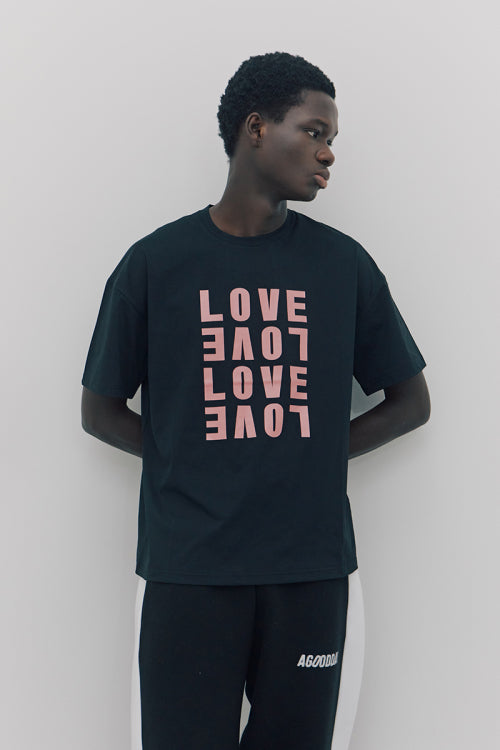 [UNISEX] LOVE SWITCH TSHIRT (BLACK)