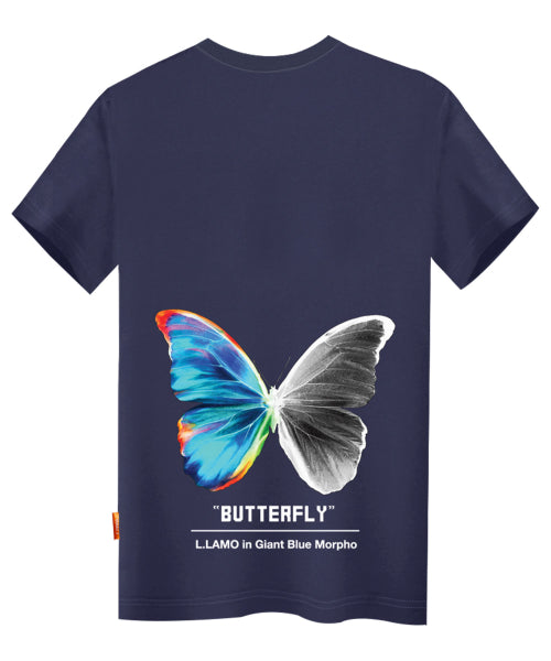 Morpho short sleeve t-shirt unisex big size S~4XL