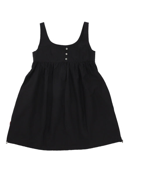 W SQUARE SHIRRING ONE-PIECE [3 COLOR]