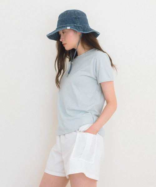 Basic Cotton T-Shirt - Sky Blue