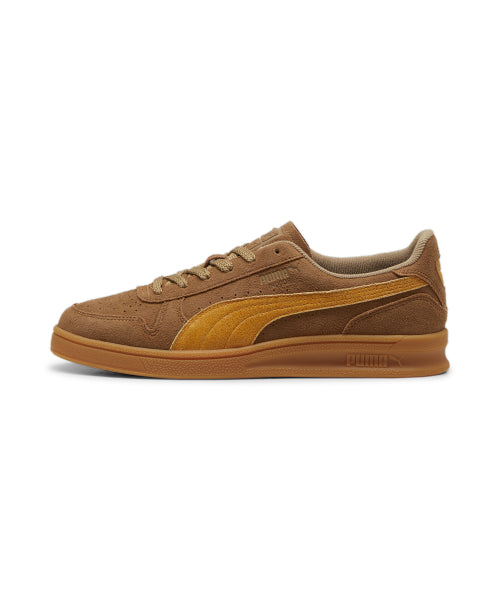 Indoor R Suede - Chocolate Chip:Sport Yellow / 398531-02