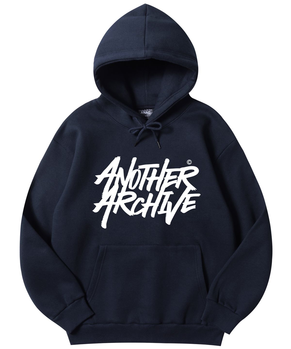 Graffiti Logo Hoodie_Navy