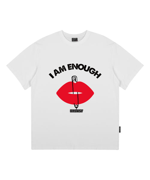 DW Enough Short Sleeve T-Shirt White