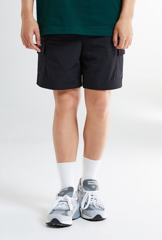 Light synthetic cargo shorts_SPTHE26C11