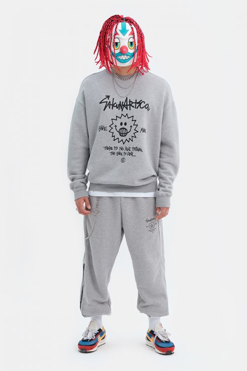 Unisex Man-to-Man (Gray) $MILE OG MTM T-SHIRT GRAY