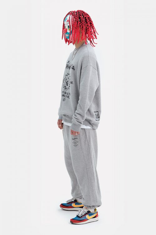 Unisex Man-to-Man (Gray) $MILE OG MTM T-SHIRT GRAY