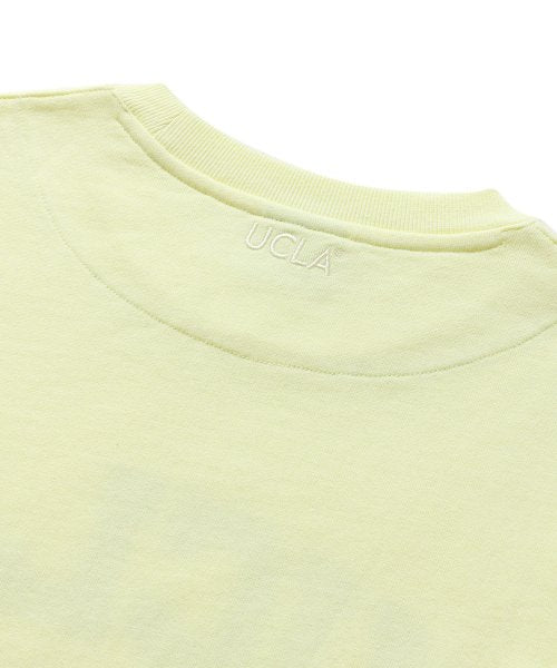 Helmet Print Short Sleeve T-shirt [LT-YELLOW](UY3ST9E_71)