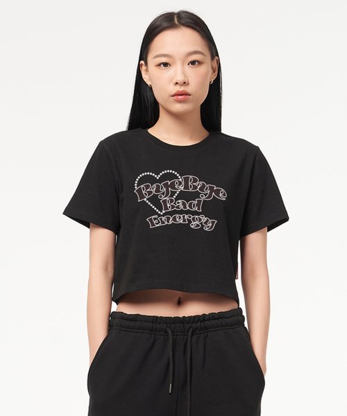 [ATW] Bye Bye Bad Energy Crop Short Sleeve T-shirt