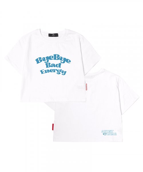 [ATW] Bye Bye Bad Energy Crop Short Sleeve T-shirt