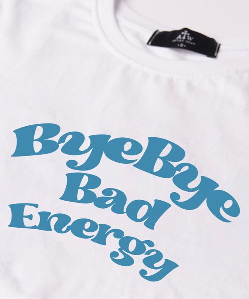 [ATW] Bye Bye Bad Energy Crop Short Sleeve T-shirt