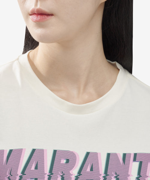 Jodia Short Sleeve T-Shirt - Ivory / TS0033FAA1N91E90VA 