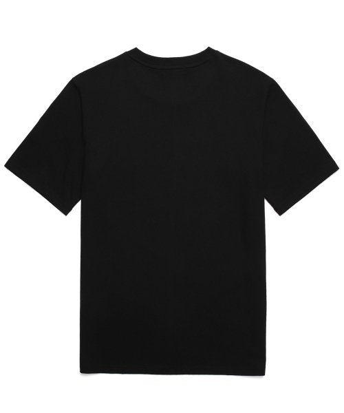 Glitter Flower Short Sleeve T-shirt (DPTS002) Black/S.Blue