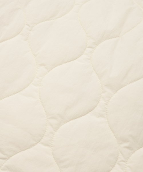 Women's Quilted Mini Skirt Ivory