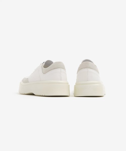 WTRD3602-1 Division Square Toe Sneakers White [230~290mm]