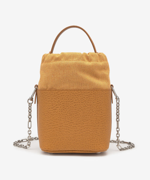 Small 5AC Bucket Bag - Mustard / S61WG0035P4348T2336 