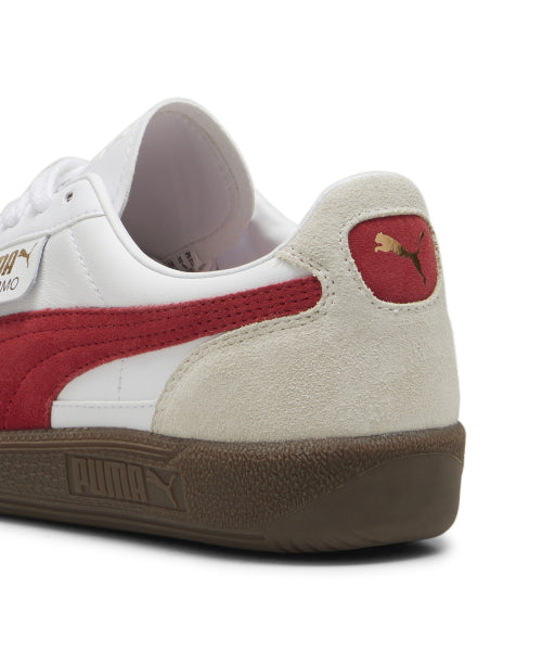 Palermo Lth - White:Grey:Red / 396464-05
