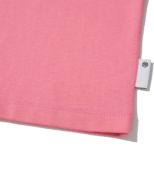 Tropical Graphic Ringer T-Shirt_Pink