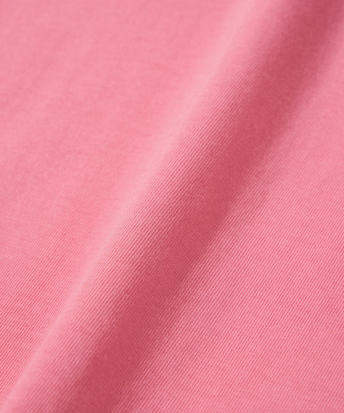 Tropical Graphic Ringer T-Shirt_Pink