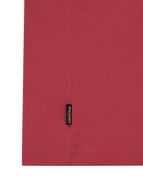 Main Crew Outdoor Forest Graphic T-Shirt (RED)