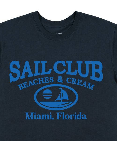 SAIL CLUB SHORT SLEEVES-NAVY