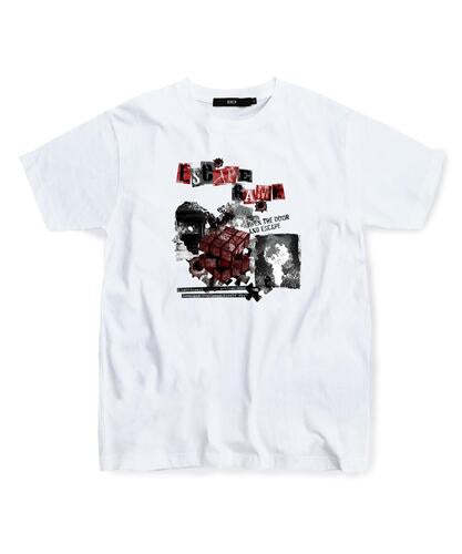 Red Escape Game T-Shirt White