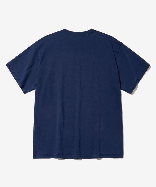 V.S.C TEE(SUNRISE NEW YORK)_LIGHT NAVY