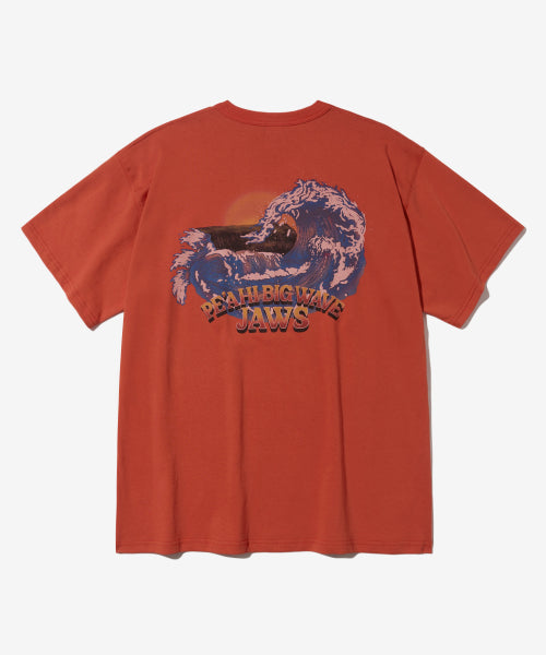 V.S.C TEE(PEAHI BIG WAVE)_RED