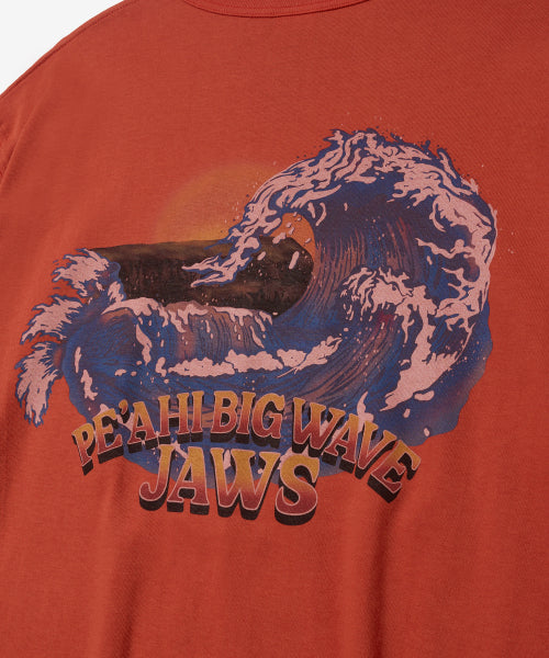 V.S.C TEE(PEAHI BIG WAVE)_RED