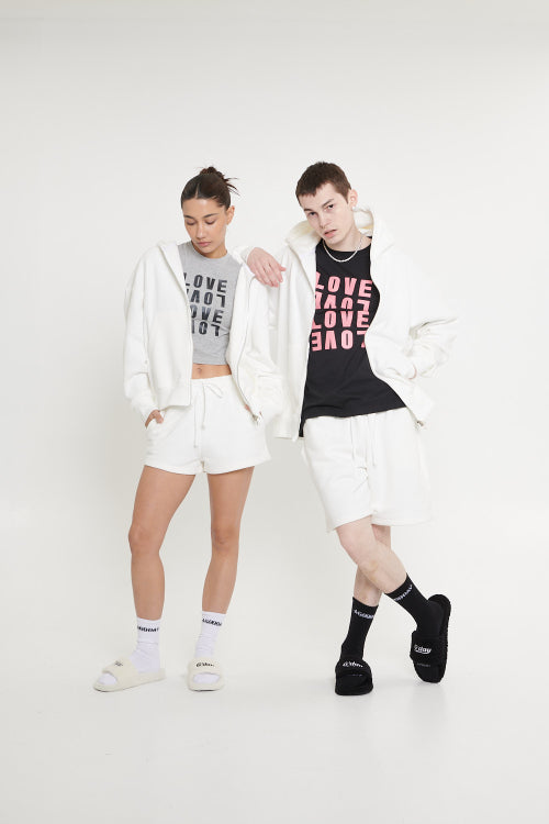 [UNISEX] LOVE SWITCH TSHIRT (BLACK)