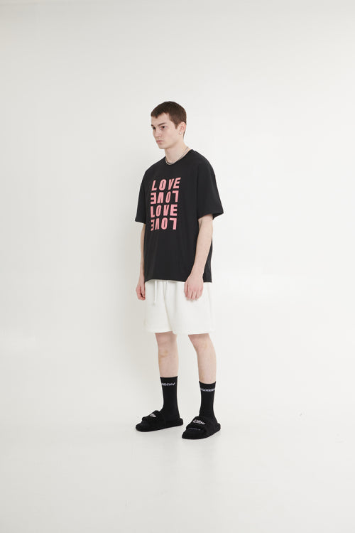 [UNISEX] LOVE SWITCH TSHIRT (BLACK)