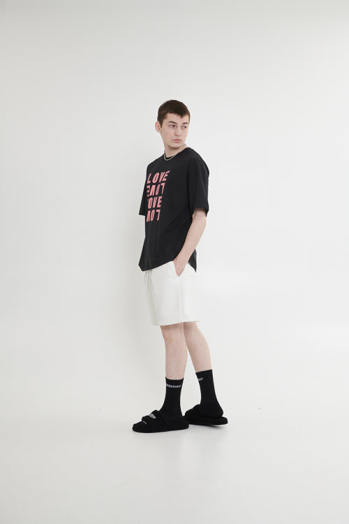 [UNISEX] LOVE SWITCH TSHIRT (BLACK)
