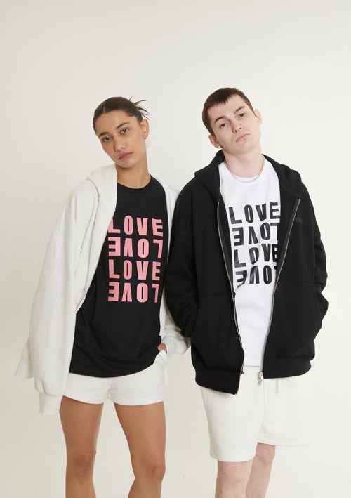 [UNISEX] LOVE SWITCH TSHIRT (BLACK)
