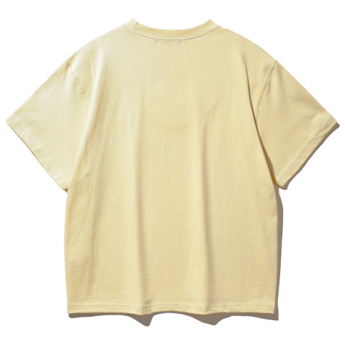 [Women] Minimal logo short sleeve t-shirt BK3981_Yellow