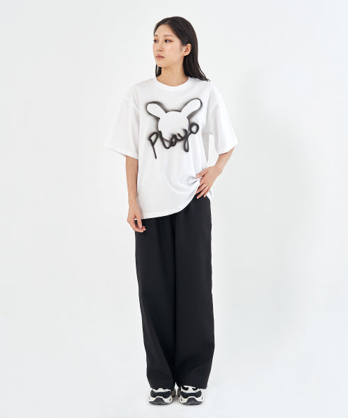 Hand Painted T-Shirt _ Ivory