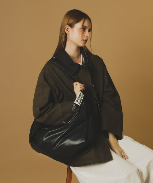 (Pouch set) Wing leather bag _ BLACK