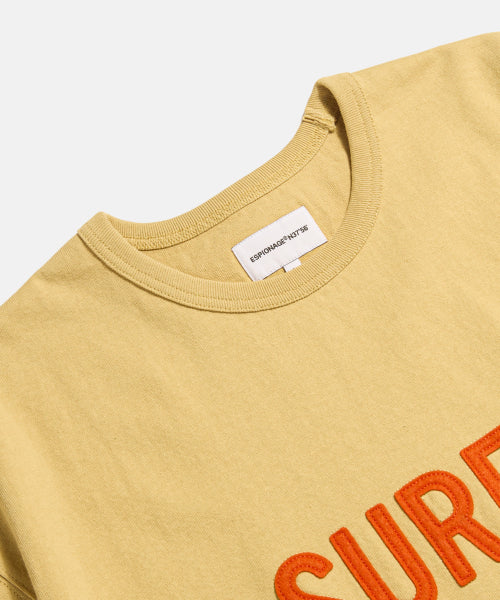 Surfin Heavyweight Tee Vintage Yellow